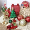 60pc Rustic Christmas Adventure Ornament Bauble Set, Camping Truck, Acorns, Woods Theme| OrnamentallyYou - 2 of 4
