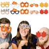 Big Dot of Happiness Fall Pumpkin Glasses - Paper Card Stock Halloween or Thanksgiving Party Photo Booth Props Kit - 10 Count - 2 of 4