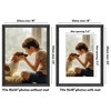 Americanflat 18x24 Poster Frame with Polished Plexiglass, Use as 12x18 Frame with Mat or 18x24 Frame Without Mat, Hudson Collection, Black - 2 of 4