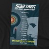Star Trek Tng Season 1 Episode 2 Adult T-Shirt Black - 2 of 4