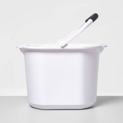 white bucket