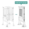 Guidecraft Contemporary Kitchen Helper Step Stool: Adjustable, Folding Montessori Toddler Tower - Safety Learning Furniture - 4 of 4