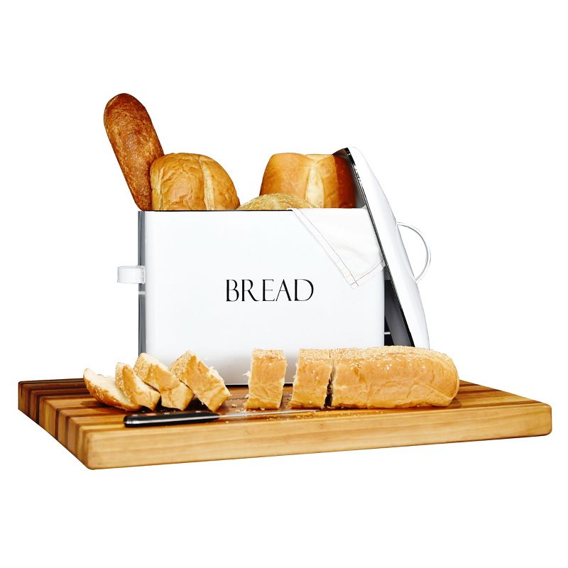Outshine Co Extra Large Bread Box White, 5 of 9