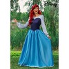HalloweenCostumes.com The Little Mermaid Ariel Blue Dress Costume for Women - 3 of 4