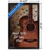 Trends International Music Will Set You Free Framed Wall Poster Prints - 3 of 4