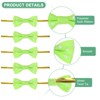 Unique Bargains Polyester Multipurpose Use Durable Flexible Gift Wrap Bows 100 Pcs - 2 of 4