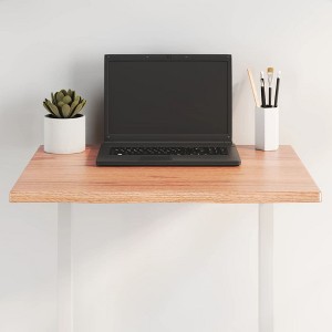 vidaXL Table Top Light Brown 23.6"x19.7"x0.8" Treated Solid Wood Oak Live Edge - 1 of 4