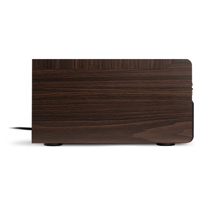 Victrola Empire 7-in-1 Bluetooth Record Player with 3-Speed Turntable, CD, Cassette Player and Radio (Espresso)