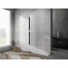 ChicFurnit Bathroom Storage Cabinets Floating Side Cabinet With Dual Soft Close Doors And Reversible Design For Homes, White, 11.81"*9.81"*59" - 3 of 4