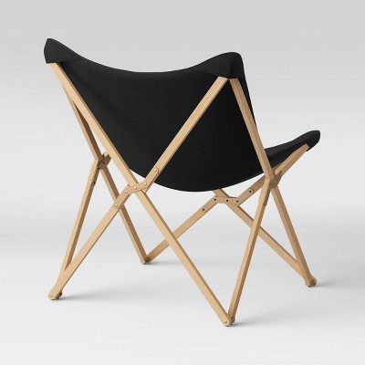 wood butterfly chair target