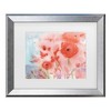 Trademark Fine Art Sheila Golden Poppy Field 3 Matted Framed Art - 2 of 4