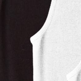 assorted black white