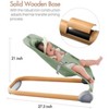 Fodoss Baby Bouncer, Portable Infant Bouncer Seat with Ergonomic Support, Foldable Baby Rocker Chair, Convertible Baby Bassinet for Newborns - 4 of 4