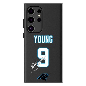 Keyscaper Bryce Young Carolina Panthers 9 Game Tactic MagSafe Compatible Cell Phone Case for Galaxy S25 - 1 of 4