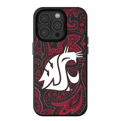 Keyscaper NCAA Pac-12 Universities Paisley MagSafe Compatible Cell Phone Case for Apple iPhone