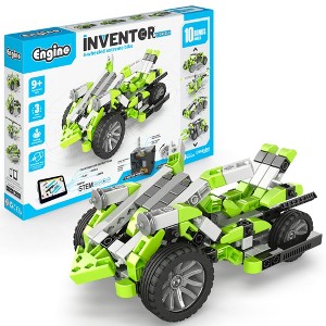 Engino: Inventor Mechanics - 4 Wheeled Extreme Bike - Motorized 10 Model Toy - 1 of 4