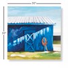 Plum & Post The Blue Barn Wall Canvas - 3 of 3