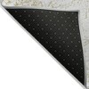 Gold And Ivory Abstract Washable Indoor Outdoor Area Rug - 4 of 4