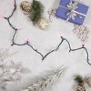 Northlight 100ct Mini Christmas String Lights Pink - 33' Green Wire - 2 of 4