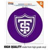 University of St. Thomas Primary Logo Automotive Car Window Locker Circle Bumper Sticker - 3 of 4