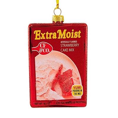 Cody Foster 3.75 In Cake Mix Moist Dessert Tree Ornaments