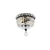 Elegant Lighting Tranquil 8 inch black flush mount - 3 of 4