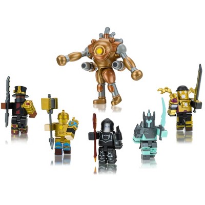 Roblox Action Collection - Dungeon Quest: Fusion Goliath Throwdown Feature Playset (Includes Exclusive Virtual Item)