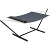 Jojoka Curved-Bar 2 Person Hammock with Stand,Detachable Pillow,Portable Carrying Bag for Outdoor - 2 of 4
