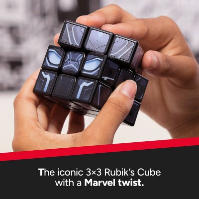 Cubo Rubik's Black Panther, 3x3 Rompicapo Da Collezione Con Supporto, Per Bambini 8+ Anni - 2