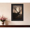 HomeRoots Elk Sunrise Black Framed Print Wall Art - 2 of 4