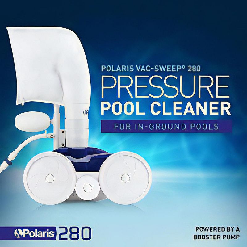 Zodiac Polaris Vac Sweep 280 Pressure In-ground Automatic Swim Pool Cleaner F5, 3 of 6