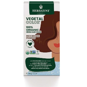 Herbatint Vegetal Color Organic Hair Dye & Care - Plant-Based Henna Powder & Herbal Formula 3.5oz - 1 of 4