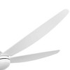 YUHAO 48 in. Indoor Modern Contemporary ABS Blades Integrated Dimmable LED Ceiling Fan with Light and Remote Control - 4 of 4