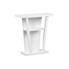 Laminate Console Table with 3 Open Shelves, Modern Narrow Accent Table for Entryway, Living Room, Office - 2 of 4