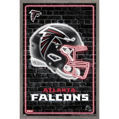 : Trends International NFL Atlanta Falcons - Drip Helmet 20 Wall  Poster, 22.375 x 34, Unframed Version : Sports & Outdoors