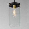 Maxim Lighting Pinn 1 - Light Pendant in  Black/Satin Brass - 2 of 4