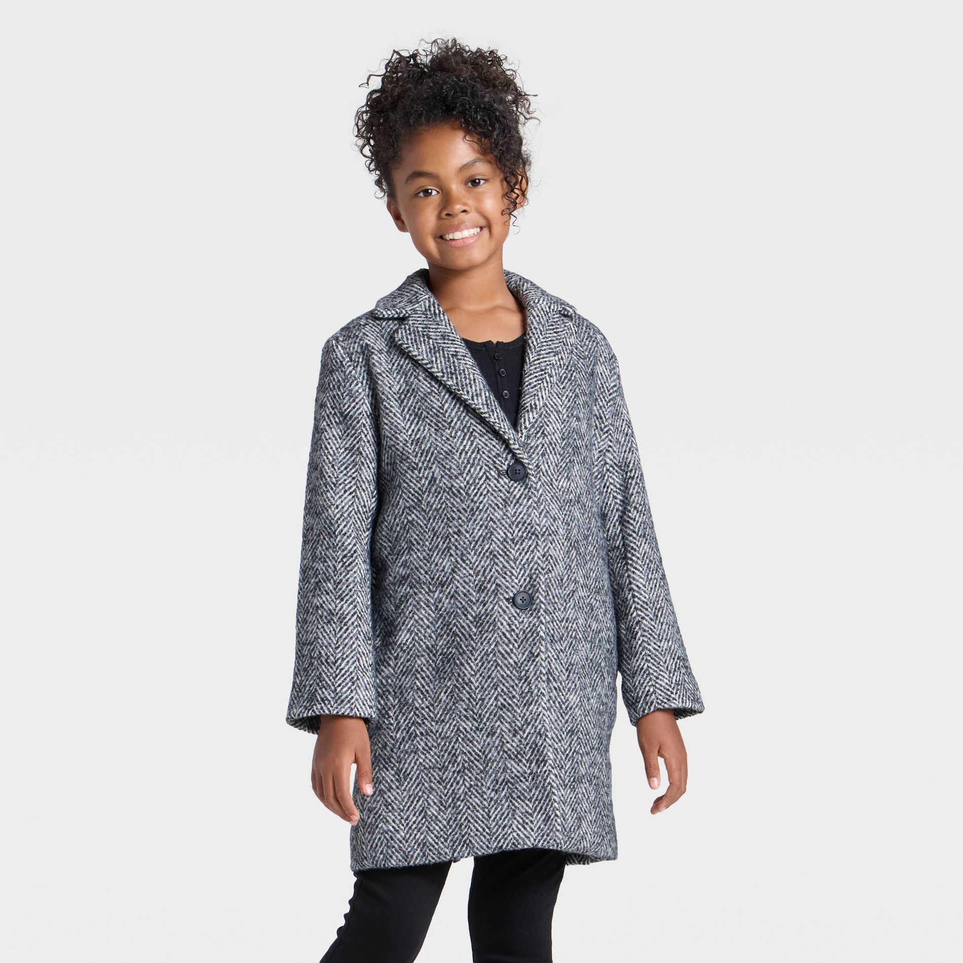 Girls' Faux Wool Jacket - Cat & Jack™