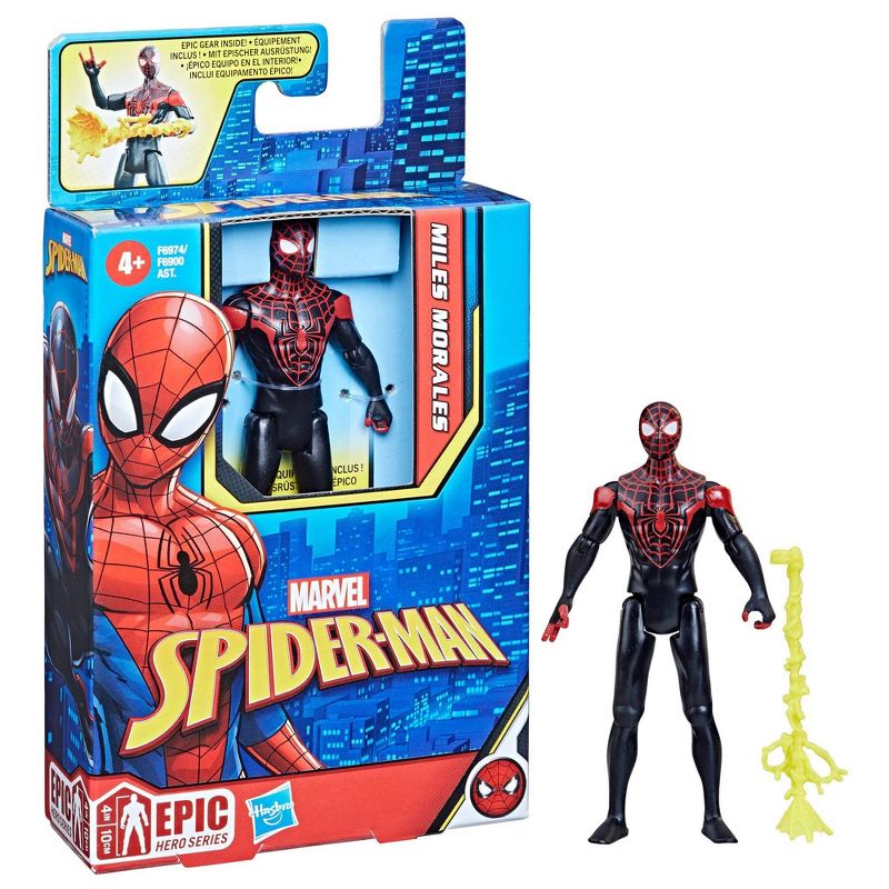 Marvel Spider-Man Miles Morales Epic Hero Series Action Figure, 3 of 7