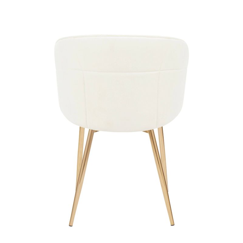 Lindsey Contemporary Chair Gold - LumiSource, 5 of 12