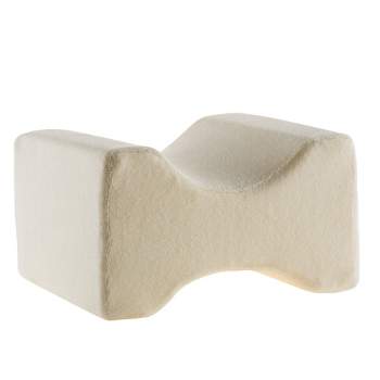 Fleming Supply Contoured Memory Foam Leg Pillow - 10" x 8", White