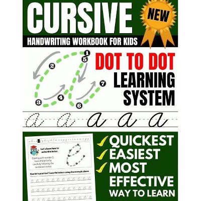 Cursive Handwriting Workbook For Kids - by  Brighter Child Company (Paperback)