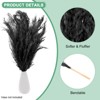 Unique Bargains Artificial Pampas Grass Decor Pampas Grass Small 45 cm/18 Inch 10 Pcs - 2 of 4