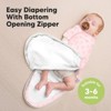 3pk Soothe Zippy Baby Swaddles 0-6 Months, Newborn Sleep Sacks, Zipper Swaddle, Wearable Swaddle Blanket - 2 of 4