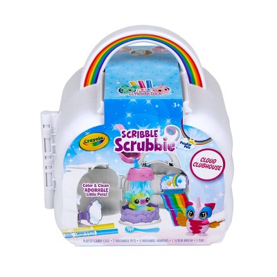 Crayola Scribble Scrubbie Peculiar Pets Cloud Clubhouse