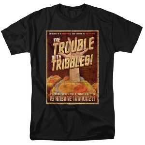 Star Trek Tribbles: The Movie Adult T-Shirt Black - 1 of 4