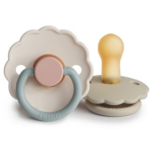 FRIGG Daisy Natural Rubber Pacifier 2-Pack - 1 of 4