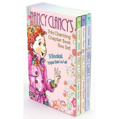 Fancy Nancy: Nancy Clancy's Tres Charming Chapter Book Box Set - by  Jane O'Connor (Hardcover)