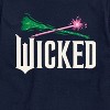 Men's - Wicked - Wand And Broomstick Logo Short Sleeve Graphic T-Shirt - 2 of 4