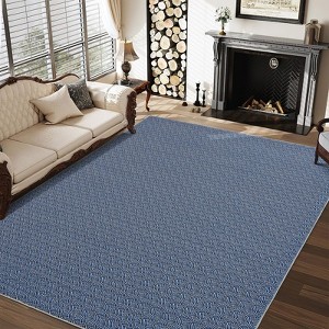 Nasitip Realistic Braided Area Rug,Machine Washable Non-Shedding Modern Abstract Rug for Bedroom,Dining Room,Home Office - 1 of 4