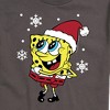 Men's - SpongeBob SquarePants - Cute Santa Spongebob Christmas Short Sleeve Graphic T-Shirt - 2 of 4